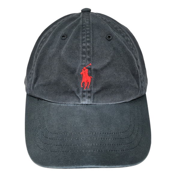 Polo Ralph Lauren Men's Slideback Hat Black Size OS Embroidered Pony Logo - Picture 1 of 10